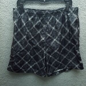 Rawlings Men's L Floral Black Trunks Swimwear 100% Polyester 35" 6" 13.5"